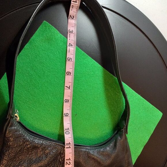 Black Leather Shoulder bag - Picture 6 of 11